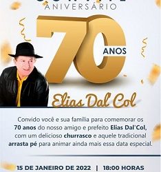 Covid? Depois de cancelar Réveillon e Carnaval, prefeito de Ecoporanga fará festa de aniversário aberta para a população