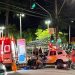 Carro de passeio e motocicleta se envolvem em acidente no centro de Barra de Sã Francisco Carro de passeio e motocicleta se envolvem em acidente no centro de Barra de Sã Francisco