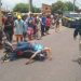 Motociclista morre ao colidir em traseira de caminhão