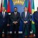 Presidentes da Guiana e do Brasil se reúnem em Georgetown Presidentes da Guiana e do Brasil se reúnem em Georgetown
