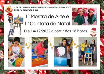Escola de Vargem Alegre apresenta Mostra de Arte e Cantata de Natal dia 14