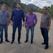 Juarez Oliosi e prefeito André Fagundes buscam asfaltamento em trecho que dá acesso ao Poção