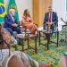 Lula recebe trabalhadoras da linha de frente do SUS durante a pandemia Lula recebe trabalhadoras da linha de frente do SUS durante a pandemia