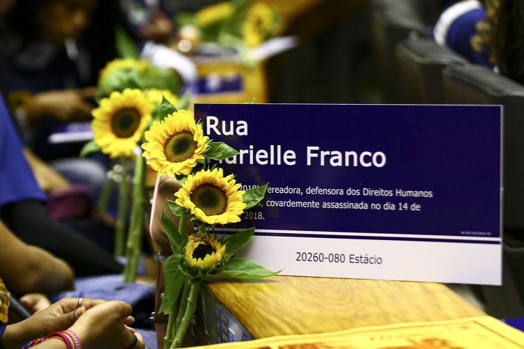 Brasília (DF), 15/03/2023 - Sessão solene da Câmara dos Deputados em homenagem à vereadora Marielle Franco e a Anderson Gomes.