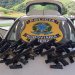 PRF prende casal do ES em lua de mel com arsenal de pistolas turcas PRF prende casal do ES em lua de mel com arsenal de pistolas turcas