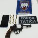 Homem é preso no Bairro Campo Novo com arma na cintura