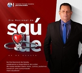Fernando Carabina lembra do dia Nacional da Saúde, conheça essa história!