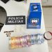 Polícia Militar apreende drogas e dinheiro após perseguição no bairro Nova Barra