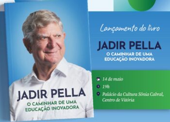 Jadir Pella lança livro sobre trajetória e legado na educação capixaba