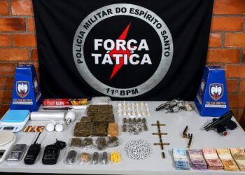 Operação da PM apreende armas, drogas e motos usadas no tráfico em Água Doce do Norte